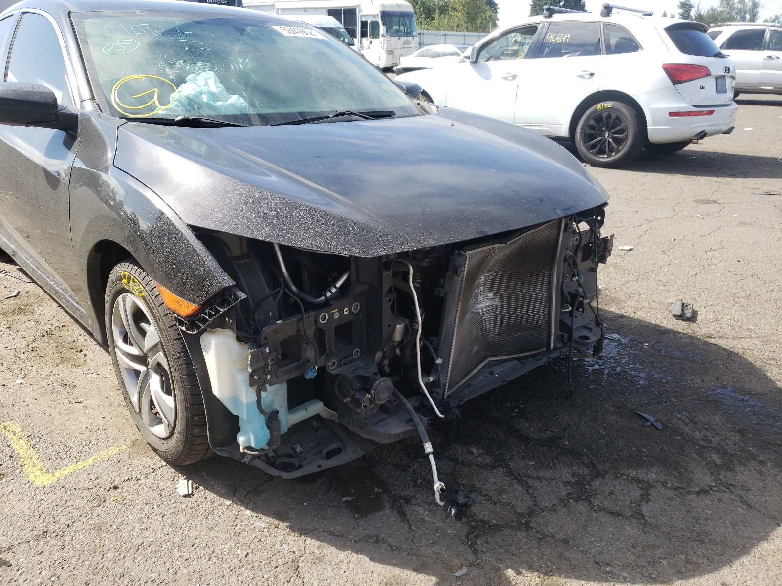 Photo 9 from auction – 2016 HONDA CIVIC LX with VIN 19XFC2F52GE204428