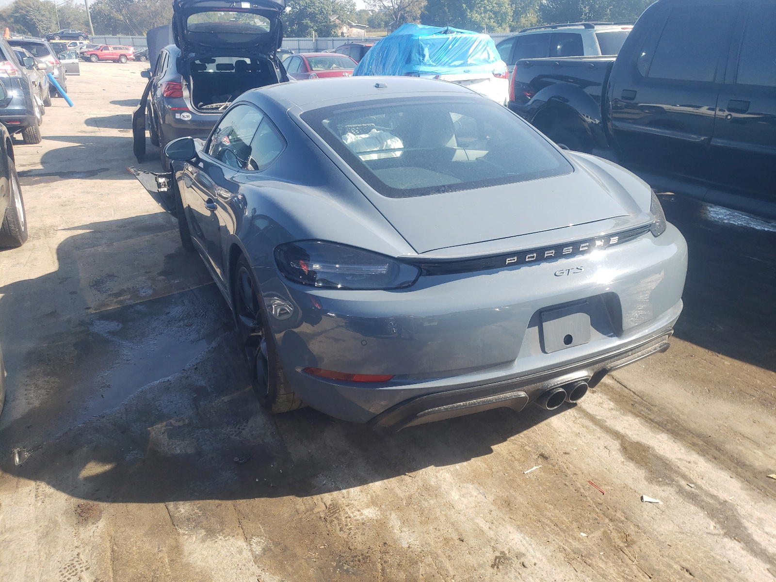 Photo 3 from auction – 2018 PORSCHE CAYMAN S with VIN WP0AB2A81JS278426
