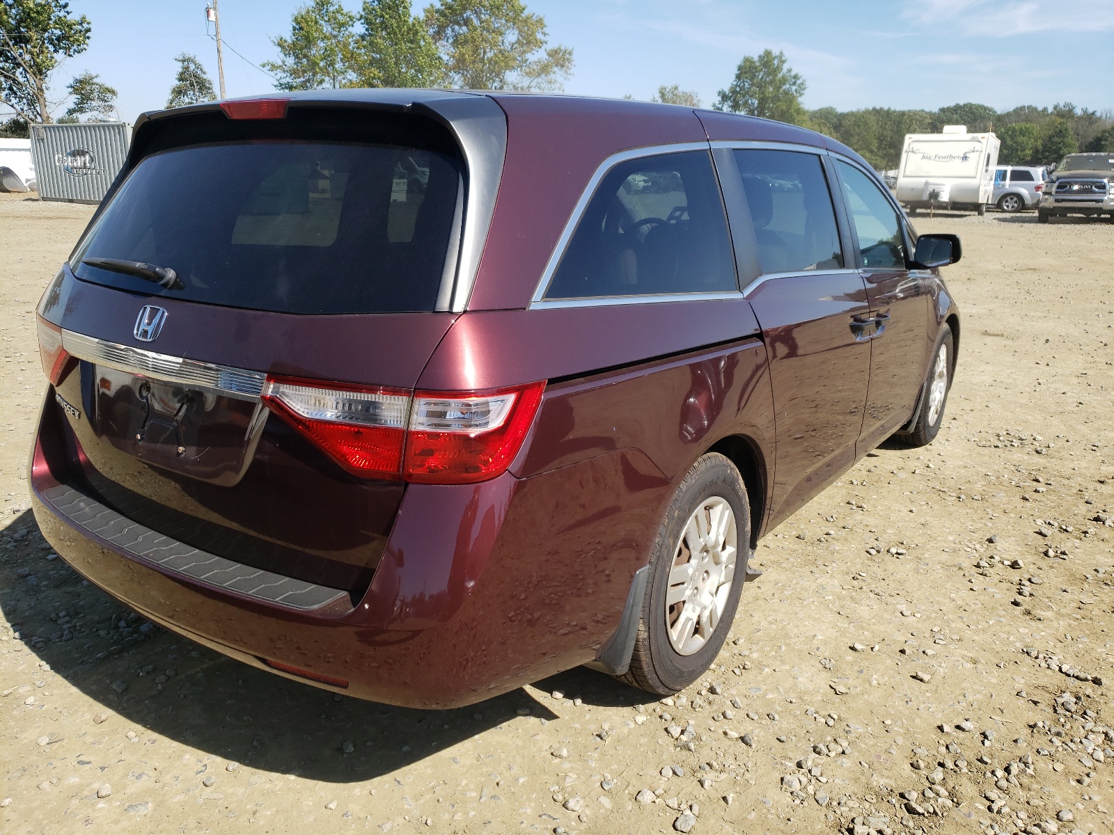 Photo 4 from auction – 2012 HONDA ODYSSEY LX with VIN 5FNRL5H22CB101838