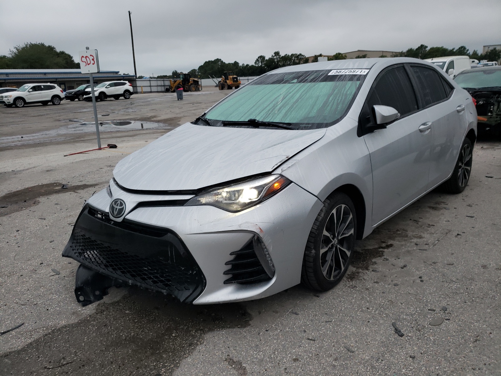 Photo 2 from auction – 2018 TOYOTA COROLLA L with VIN 5YFBURHE6JP757560