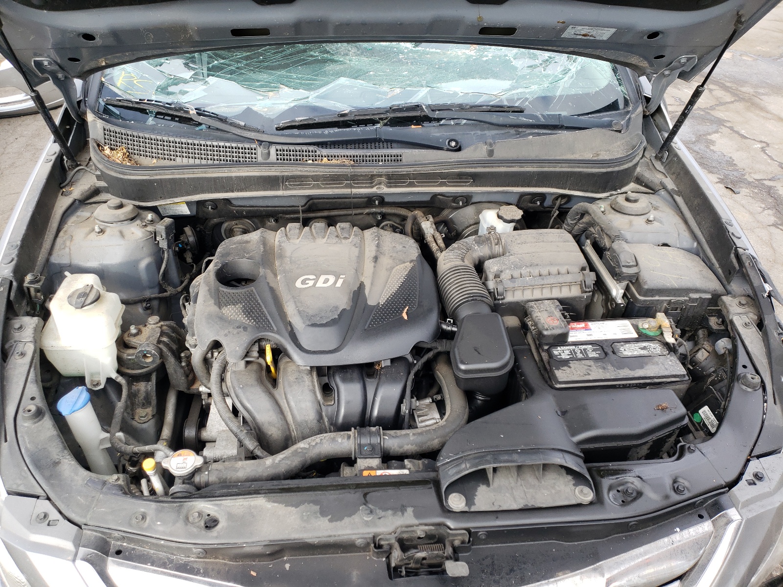 Photo 7 from auction – 2013 HYUNDAI SONATA SE with VIN 5NPEC4AC0DH678849