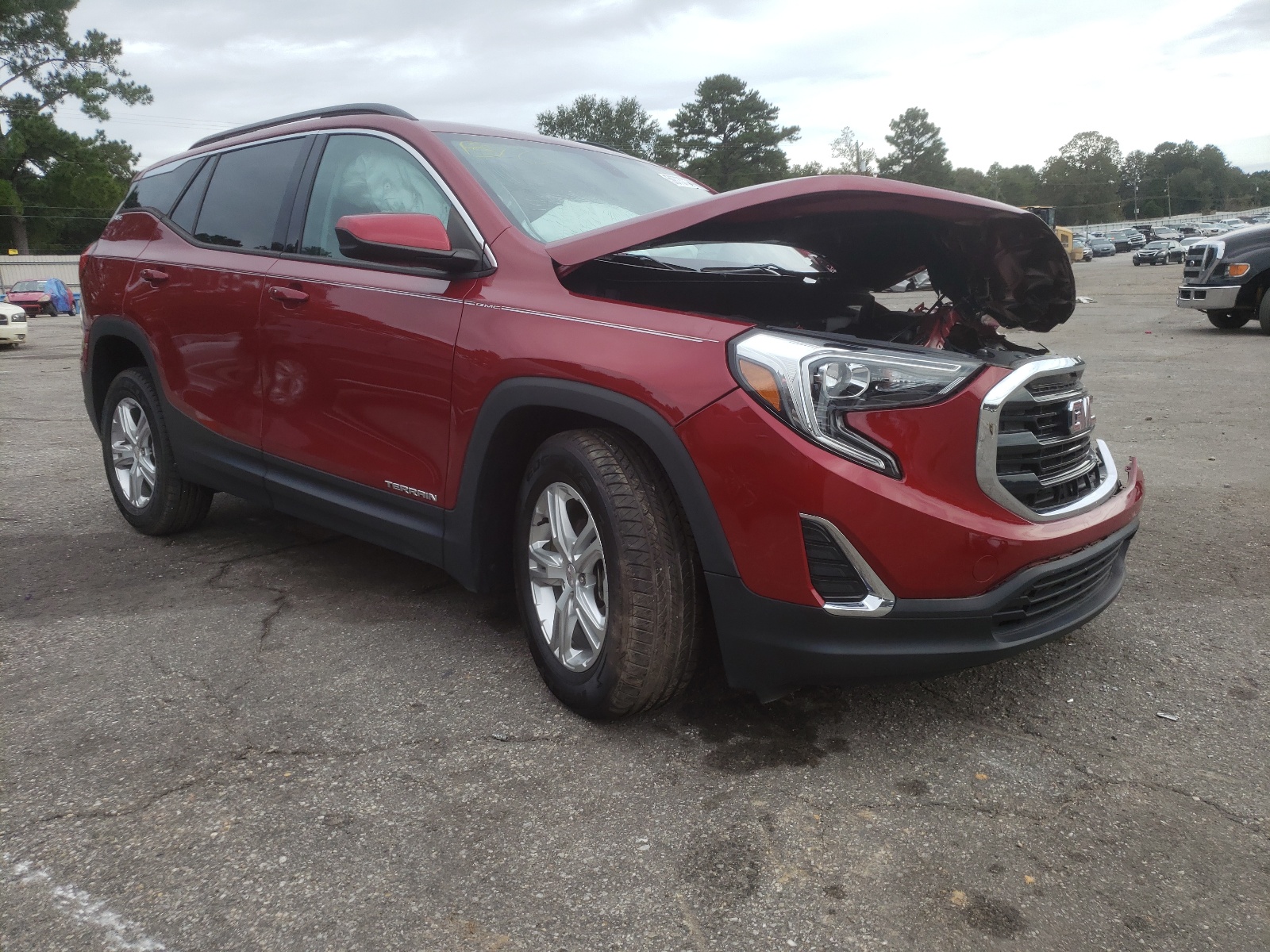Photo 1 from auction – 2018 GMC TERRAIN SL with VIN 3GKALMEV2JL360709
