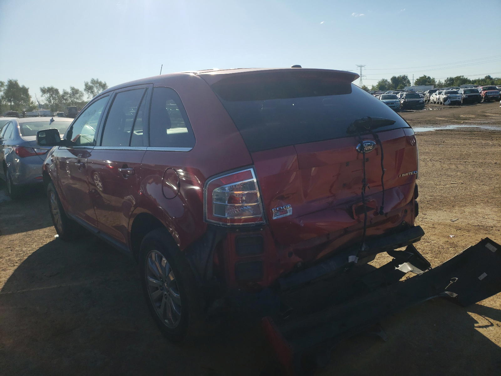 Photo 3 from auction – 2010 FORD EDGE LIMIT with VIN 2FMDK3KCXABA55555