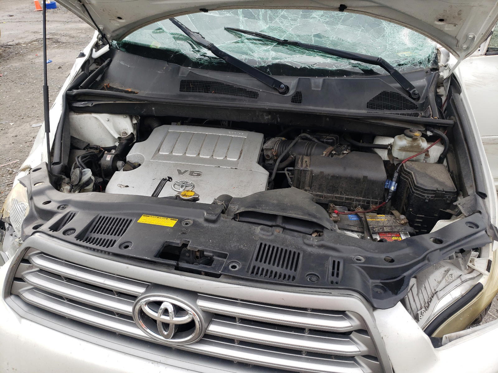Photo 7 from auction – 2008 TOYOTA HIGHLANDER with VIN JTEDS41A782003029