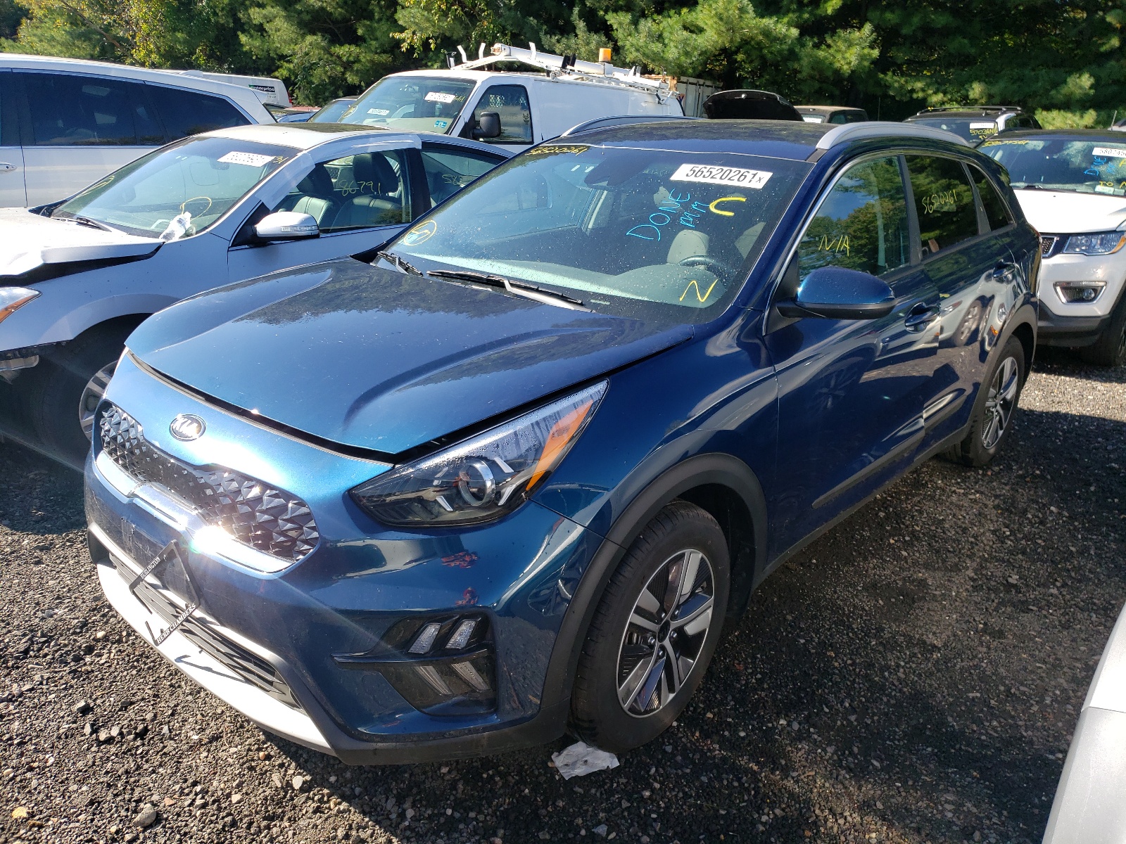 Photo 2 from auction – 2020 KIA NIRO LX with VIN KNDCB3LC2L5398785