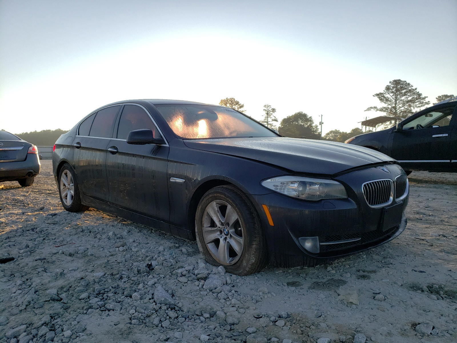 BMW 528 XI 2013 with VIN WBAXH5C55DD110405 - Photo from auction