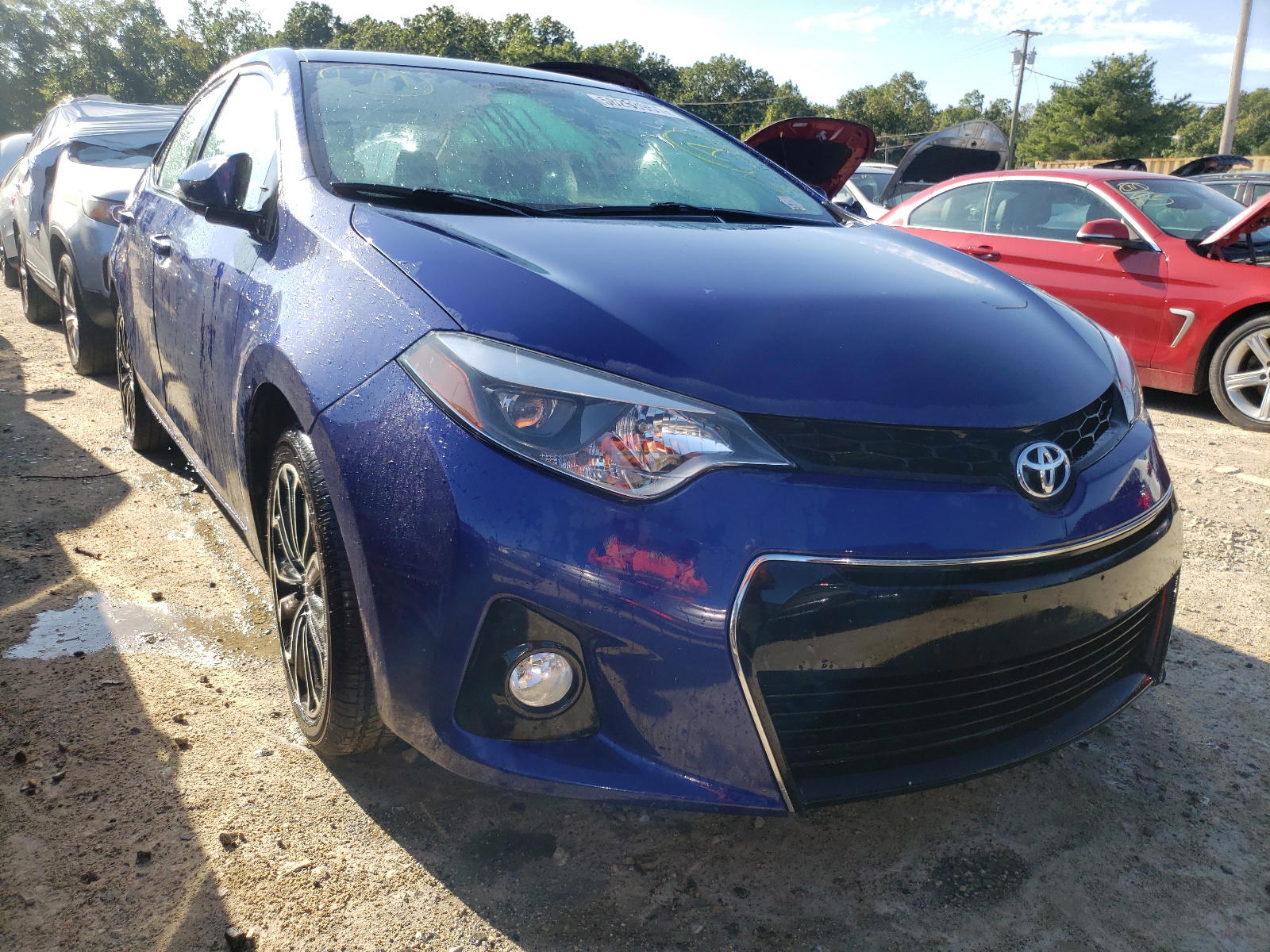 TOYOTA COROLLA L 2014 with VIN 2T1BURHEXEC125649 - Photo from auction