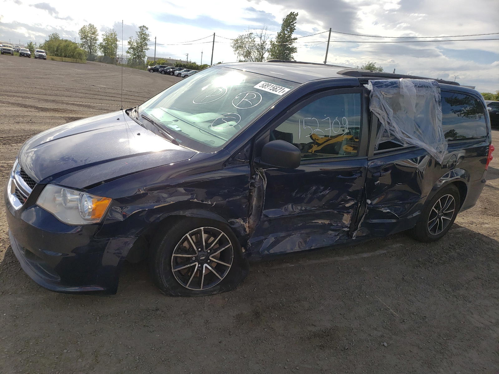 Photo 2 from auction – 2016 DODGE GRAND CARA with VIN 2C4RDGBG7GR248275