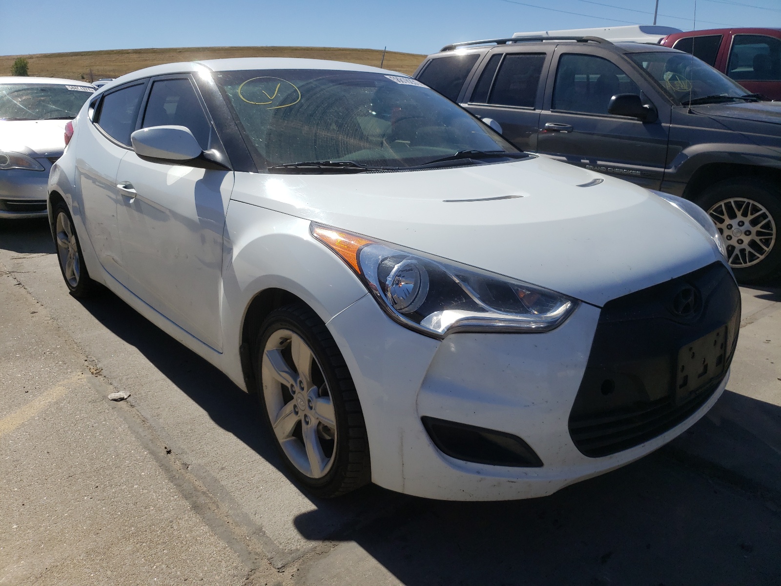 HYUNDAI VELOSTER 2015 with VIN KMHTC6AD0FU245113 - Photo from auction