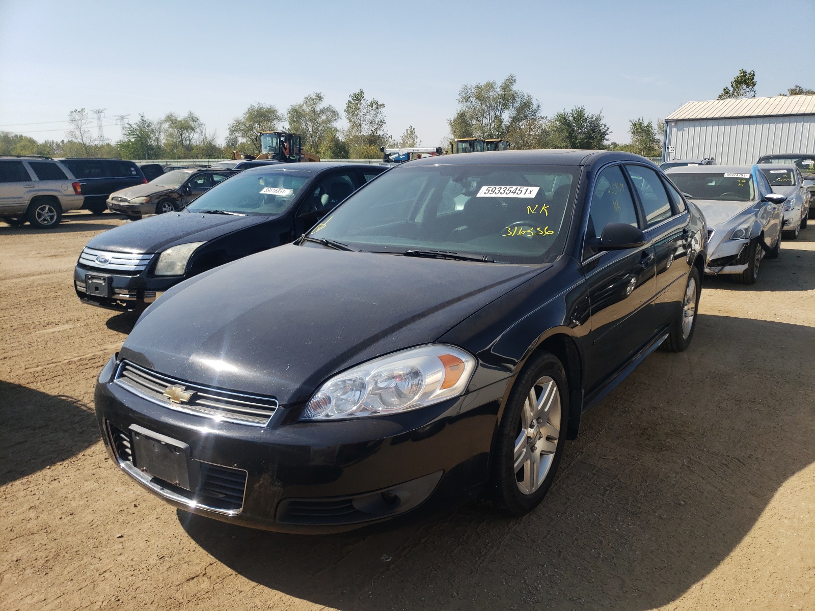 Photo 2 from auction – 2011 CHEVROLET IMPALA LT with VIN 2G1WG5EK7B1316556