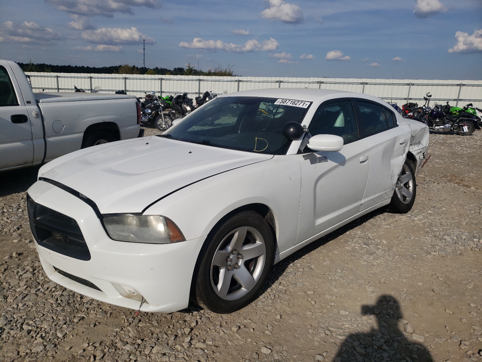 صورة رقم 2 من المزاد - 2012 DODGE CHARGER PO مع VIN 2C3CDXAT4CH236951