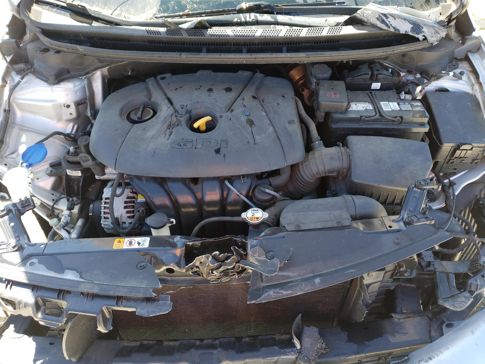 Photo 7 from auction – 2014 KIA FORTE EX with VIN KNAFX4A86E5105831