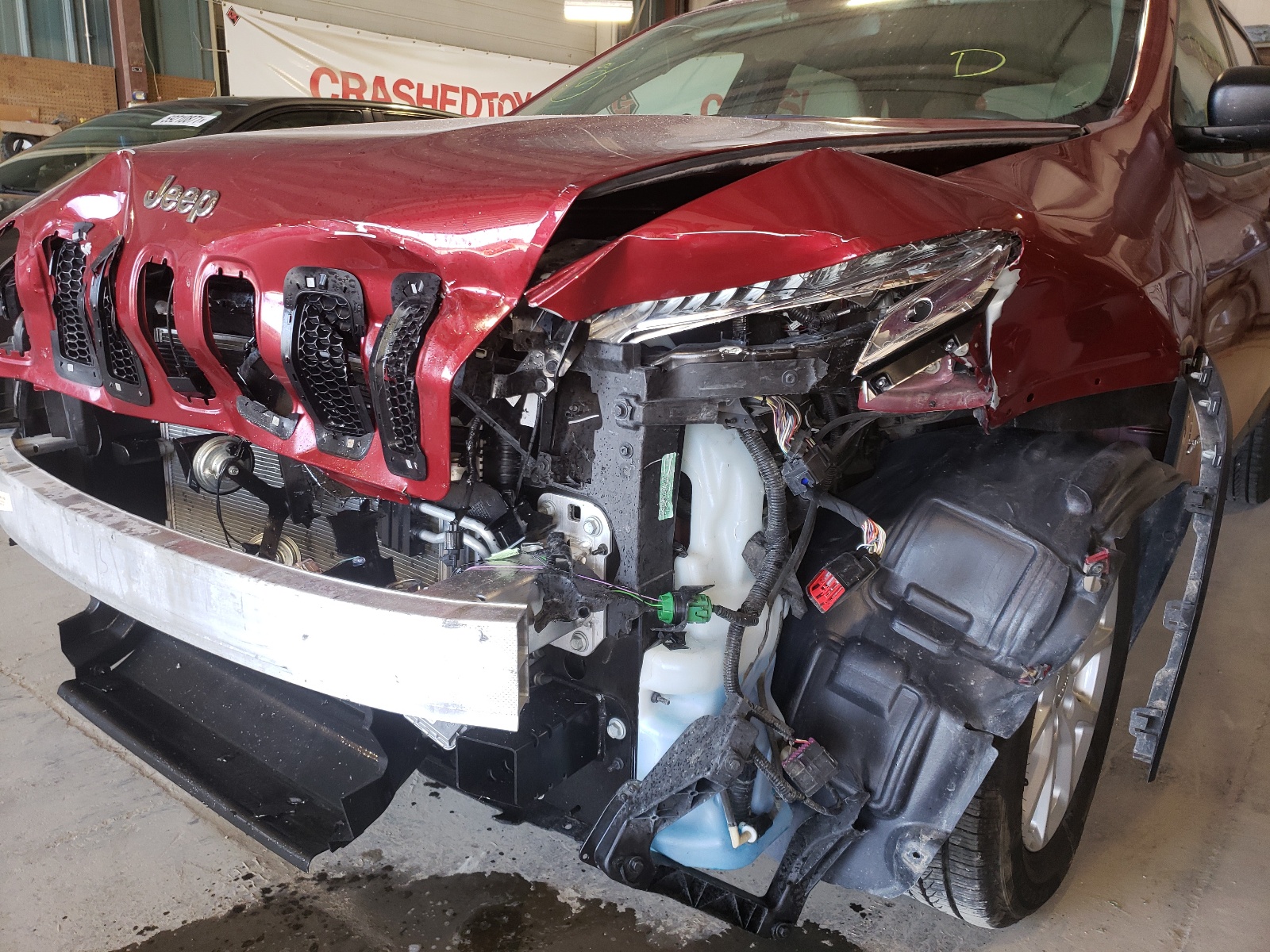 Photo 9 from auction – 2017 JEEP CHEROKEE S with VIN 1C4PJMAB0HW609522