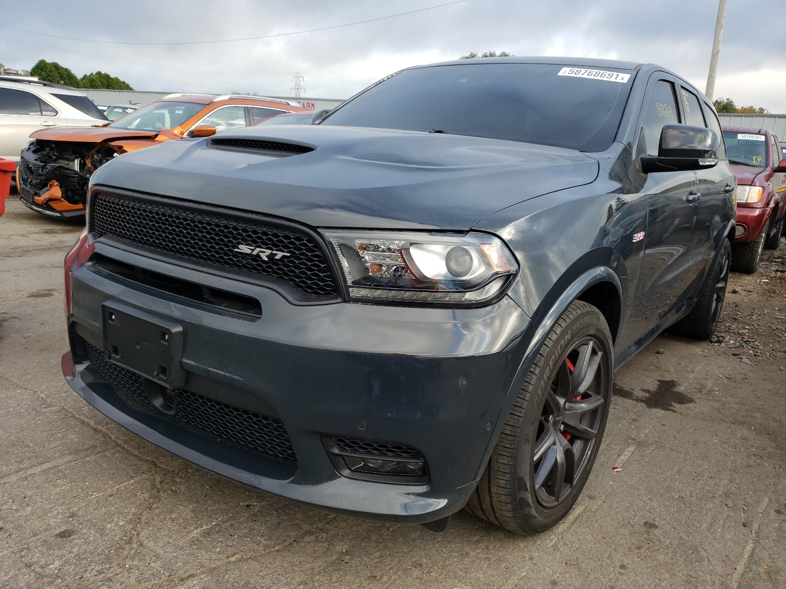 Photo 2 from auction – 2018 DODGE DURANGO SR with VIN 1C4SDJGJ2JC366625