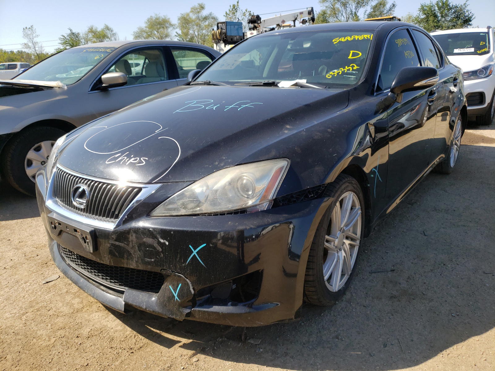Photo 2 from auction – 2009 LEXUS IS 250 with VIN JTHCK262395035352