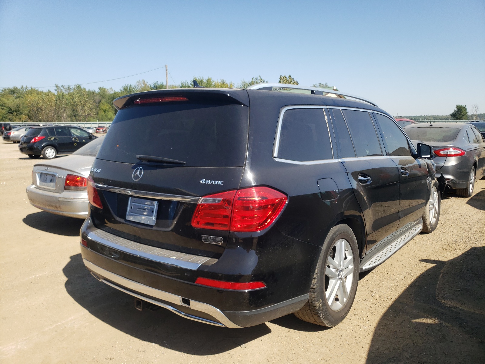 Photo 4 from auction – 2014 MERCEDES-BENZ GL 450 with VIN 4JGDF7CE7EA433893