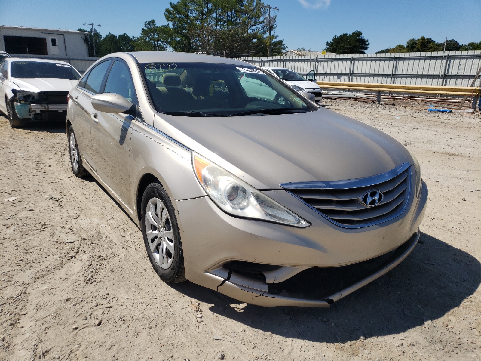 HYUNDAI SONATA GLS 2011 with VIN 5NPEB4AC8BH011592 - Photo from auction