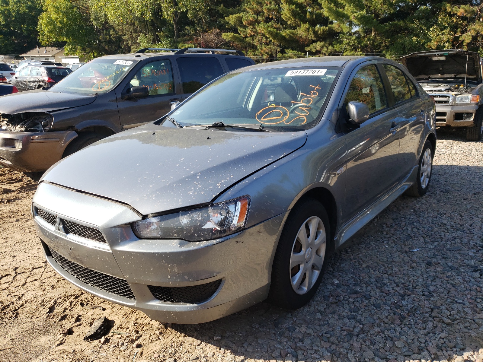 Photo 2 from auction – 2012 MITSUBISHI LANCER SPO with VIN JA32X2HU3CU009147