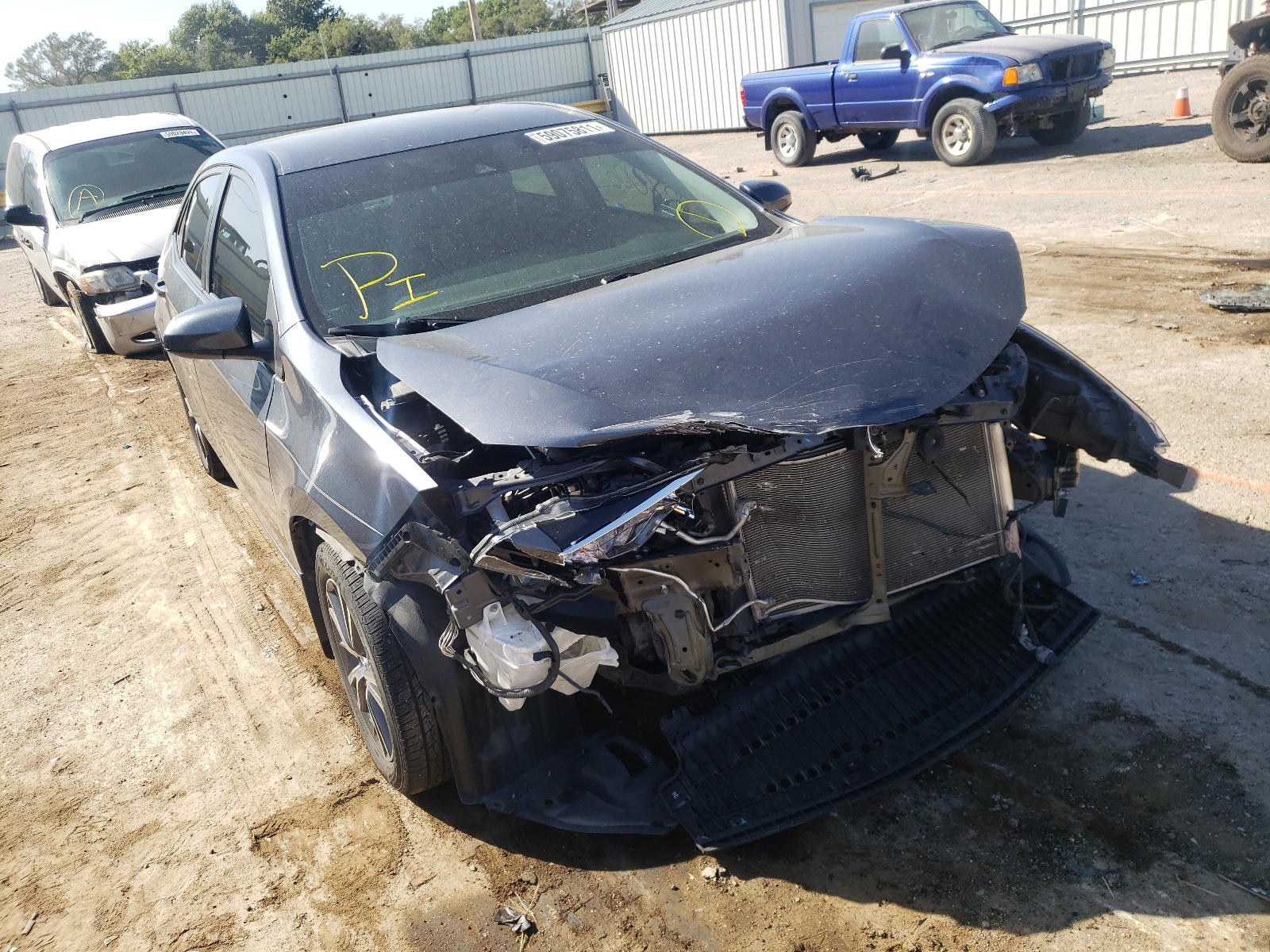 TOYOTA COROLLA L 2017 with VIN 5YFBURHE7HP629967 - Photo from auction