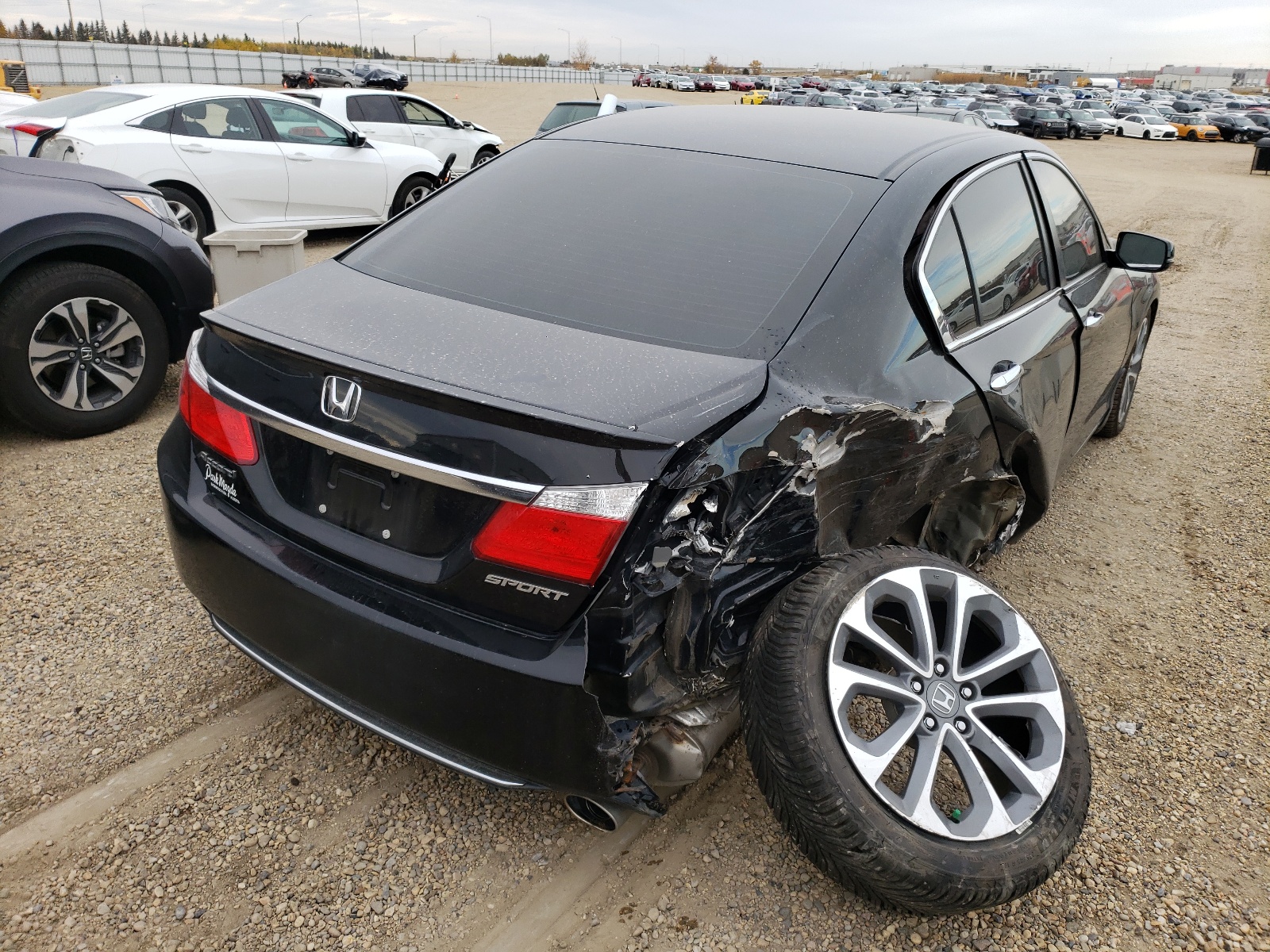Photo 4 from auction – 2015 HONDA ACCORD SPO with VIN 1HGCR2E52FA807448