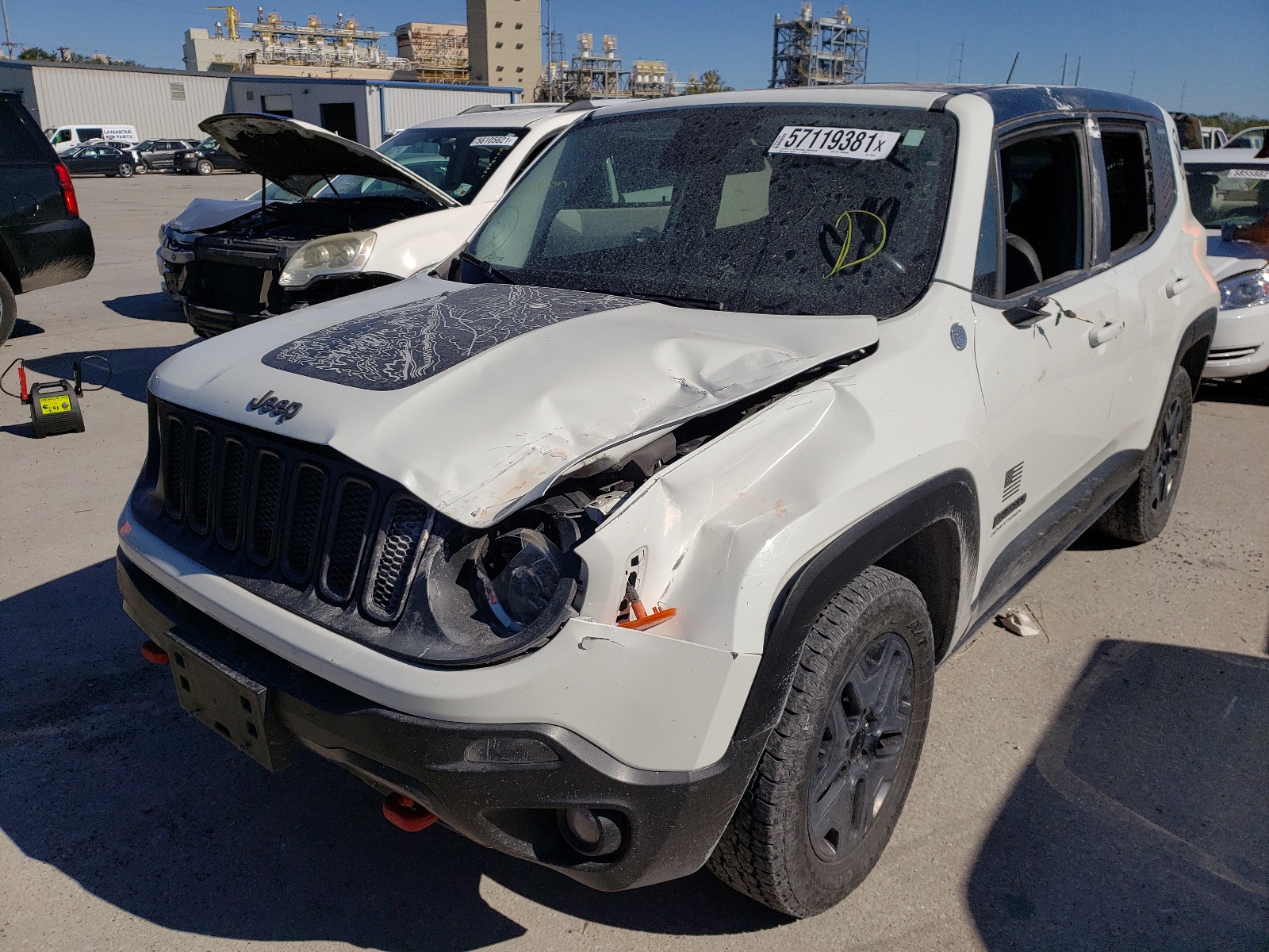 Photo 2 from auction – 2017 JEEP RENEGADE T with VIN ZACCJBCB8HPF02831