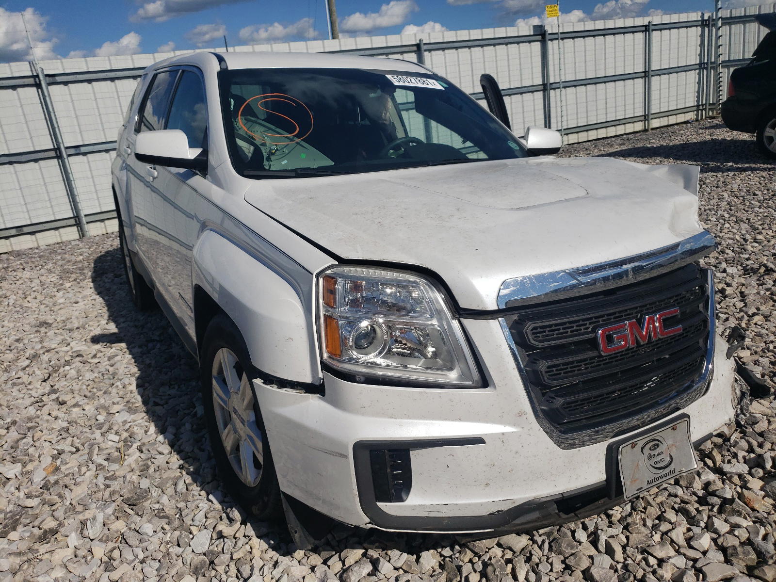 GMC TERRAIN SL 2016 with VIN 2GKFLSEK5G6223194 - Photo from auction