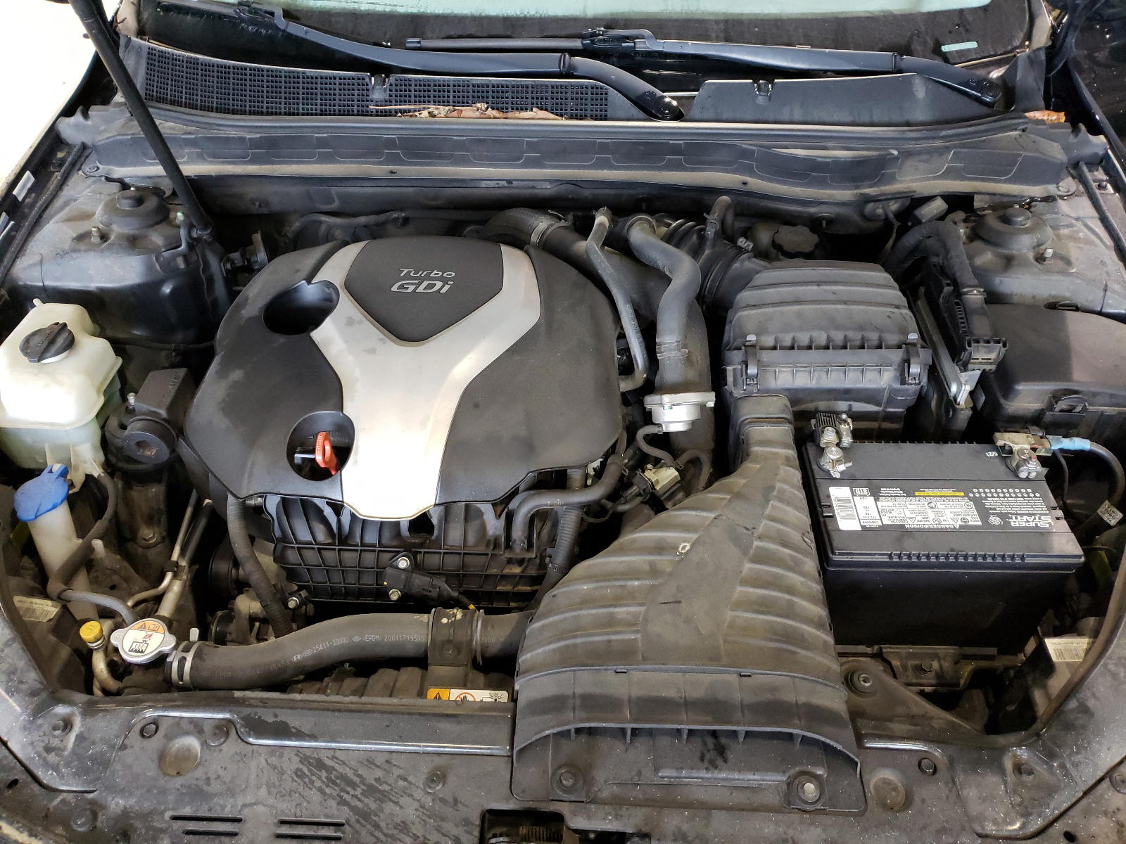Photo 7 from auction – 2014 KIA OPTIMA SX with VIN 5XXGR4A66EG325613