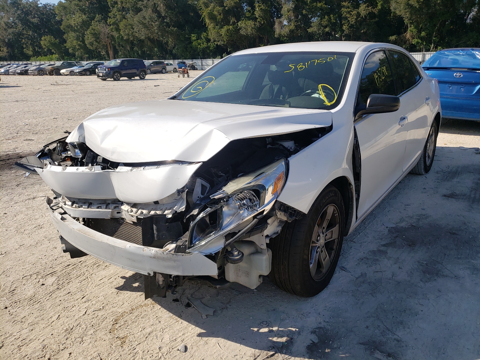 Photo 2 from auction – 2015 CHEVROLET MALIBU LS with VIN 1G11A5SL7FU126419