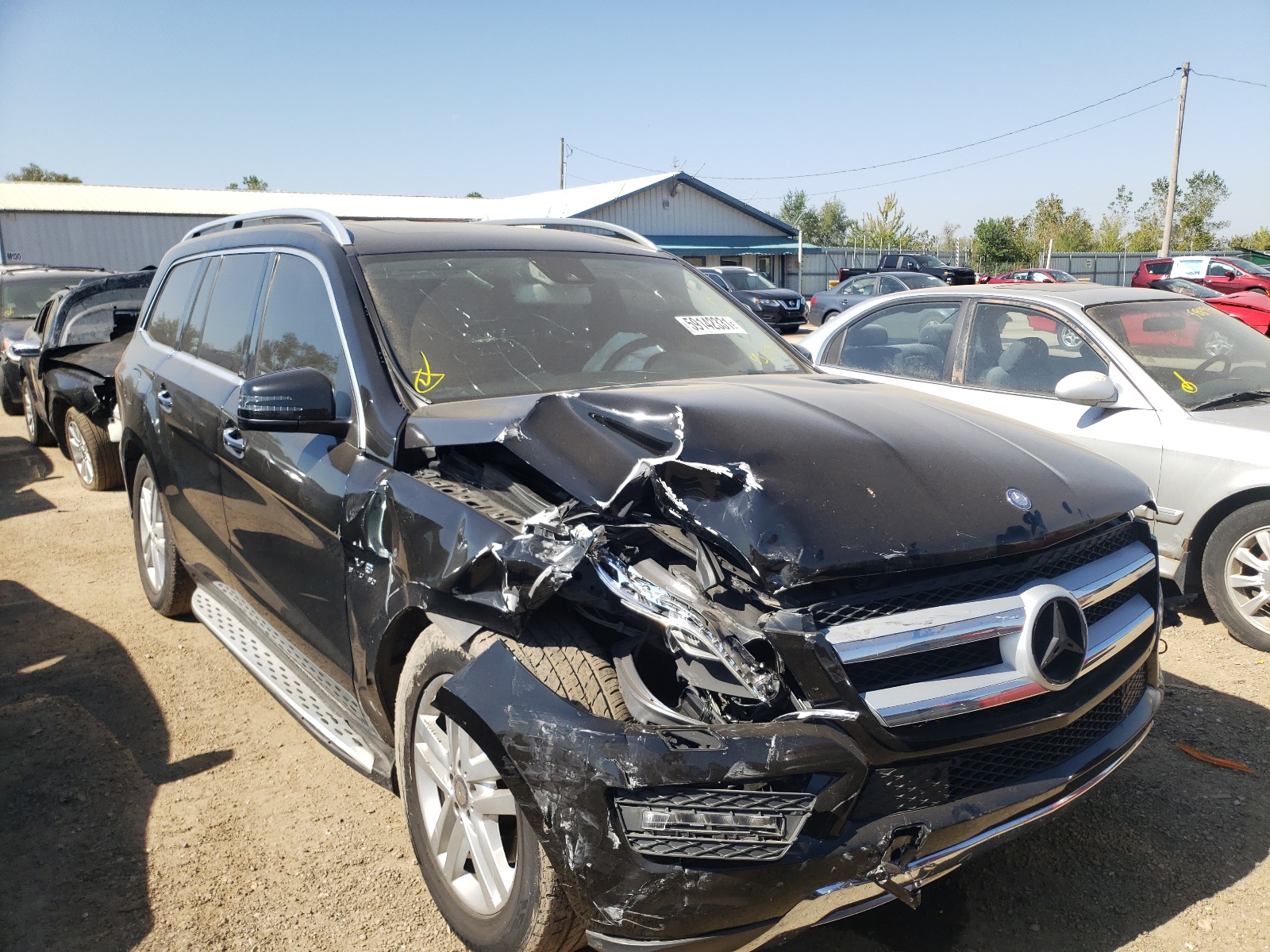 MERCEDES-BENZ GL 450 2014 with VIN 4JGDF7CE7EA433893 - Photo from auction