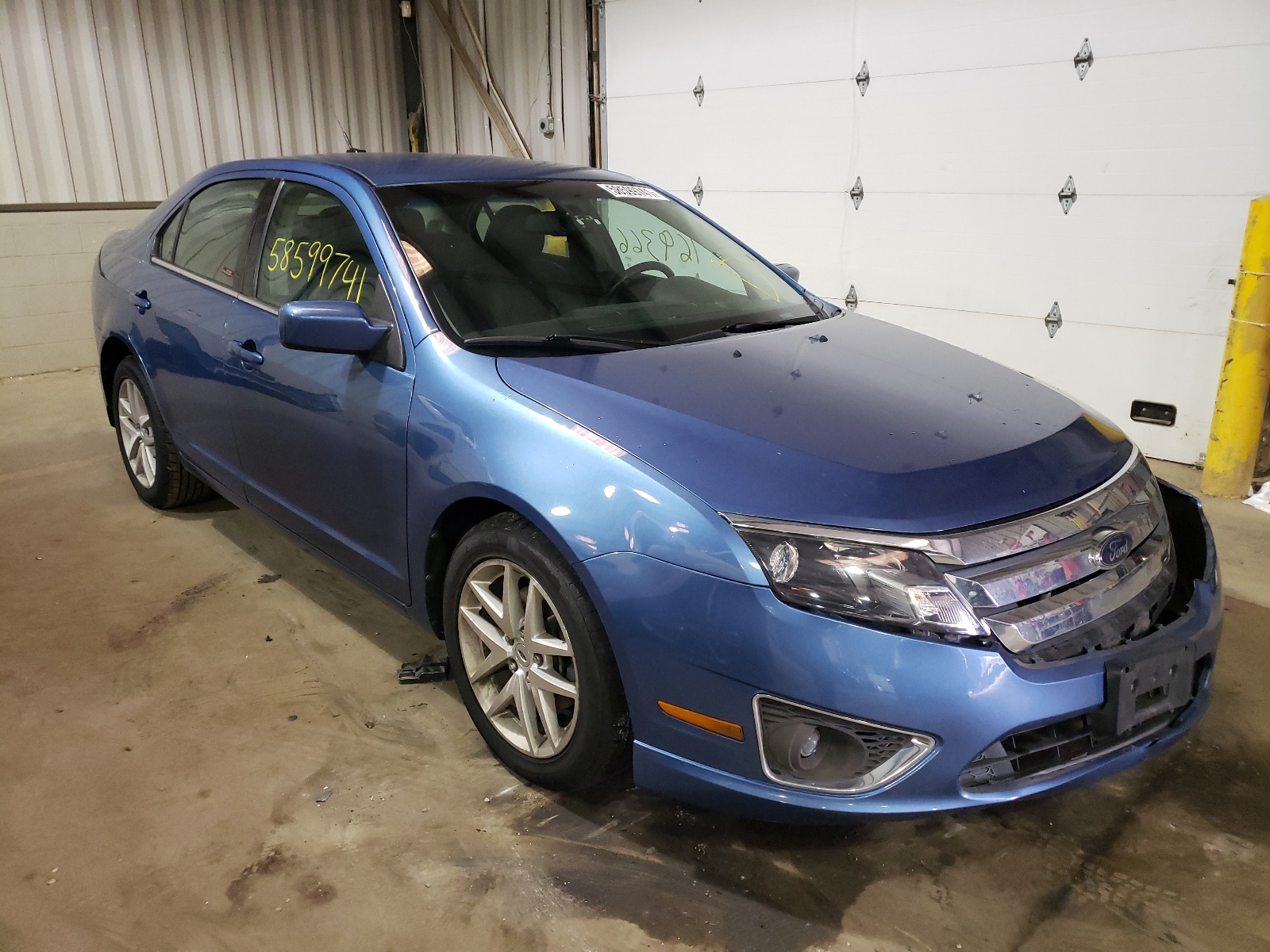 FORD FUSION SEL 2010 with VIN 3FAHP0JA3AR235232 - Photo from auction