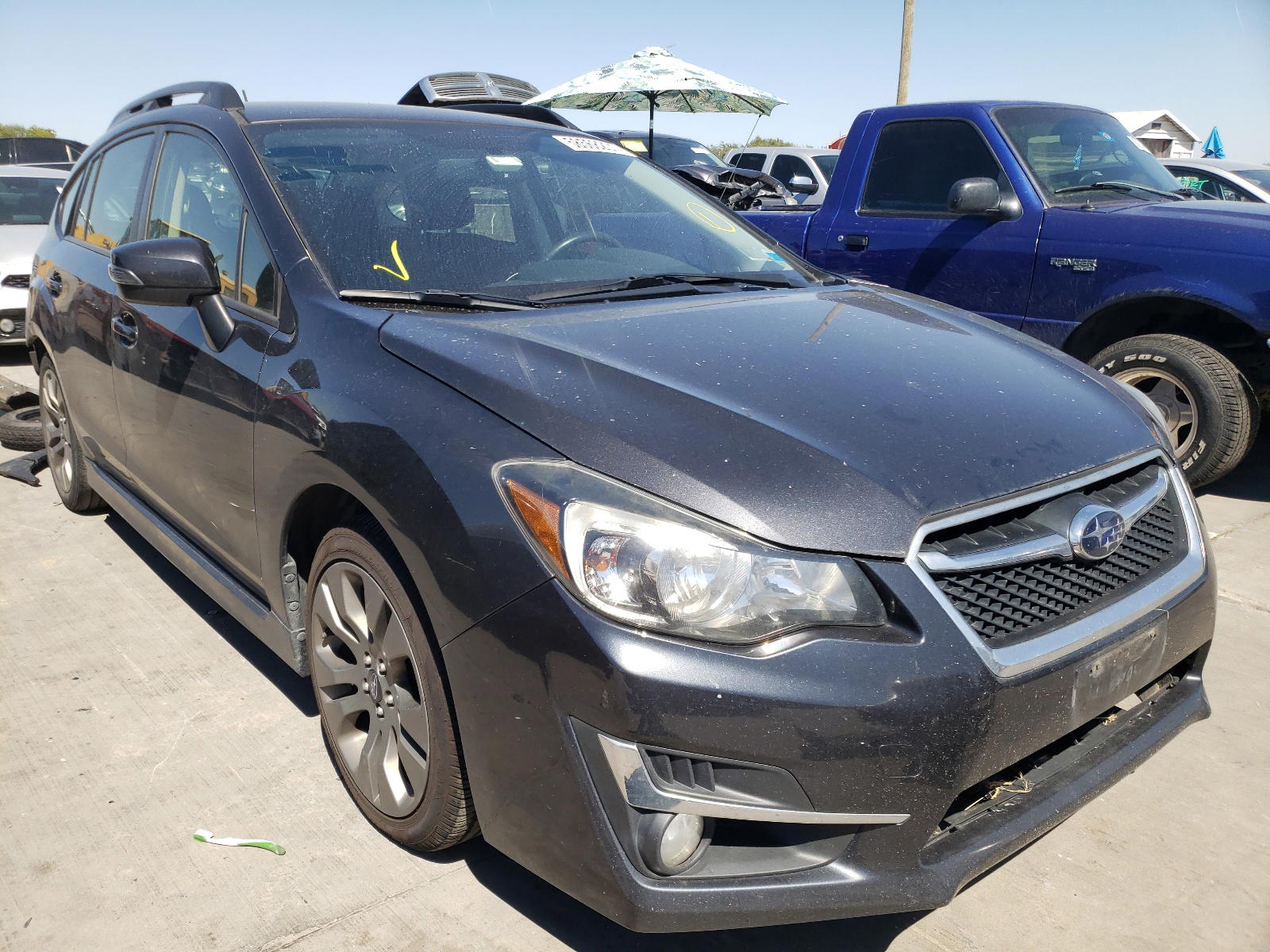 SUBARU IMPREZA SP 2016 with VIN JF1GPAP61G8325624 - Photo from auction