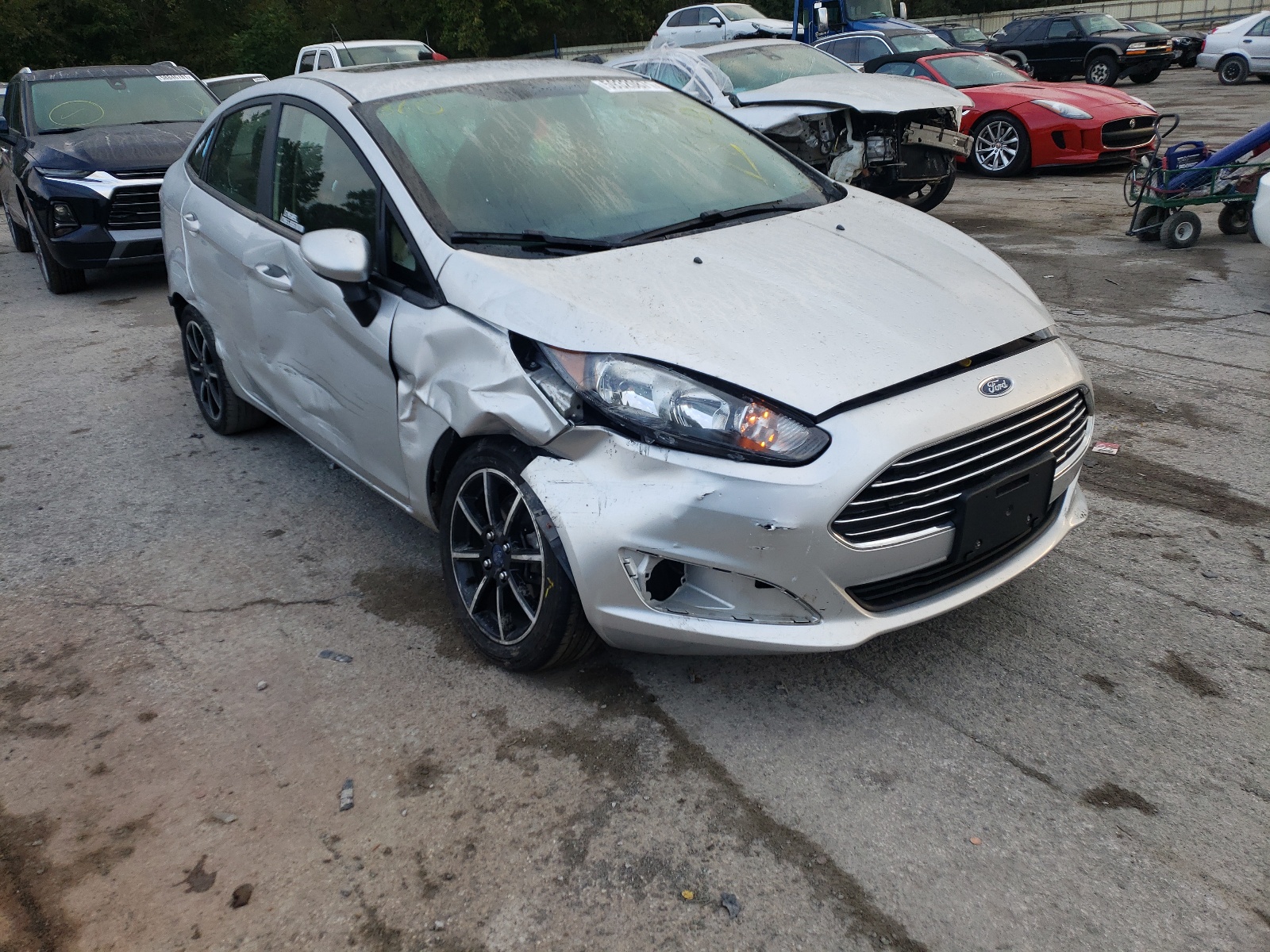 Photo 1 from auction – 2019 FORD FIESTA SE with VIN 3FADP4BJ2KM153415