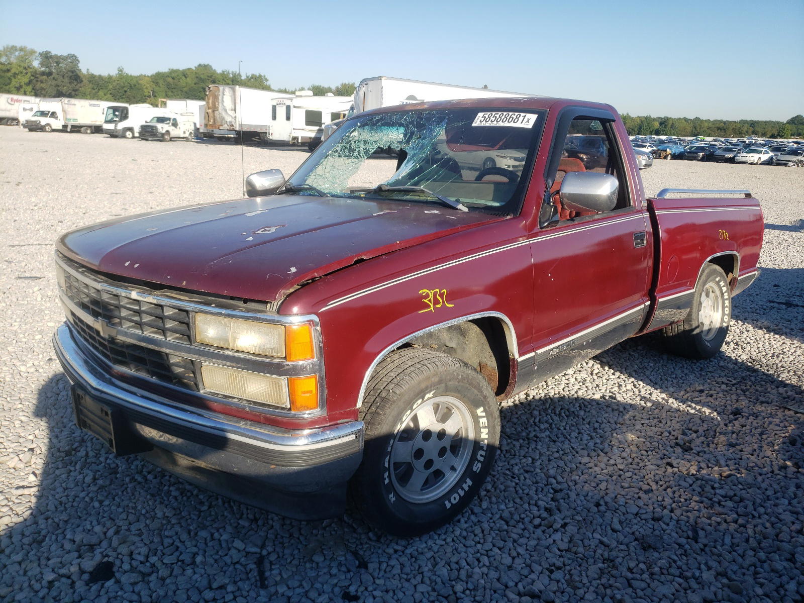 Photo 2 from auction – 1993 CHEVROLET 1500 with VIN 1GCDC14K2PZ238917