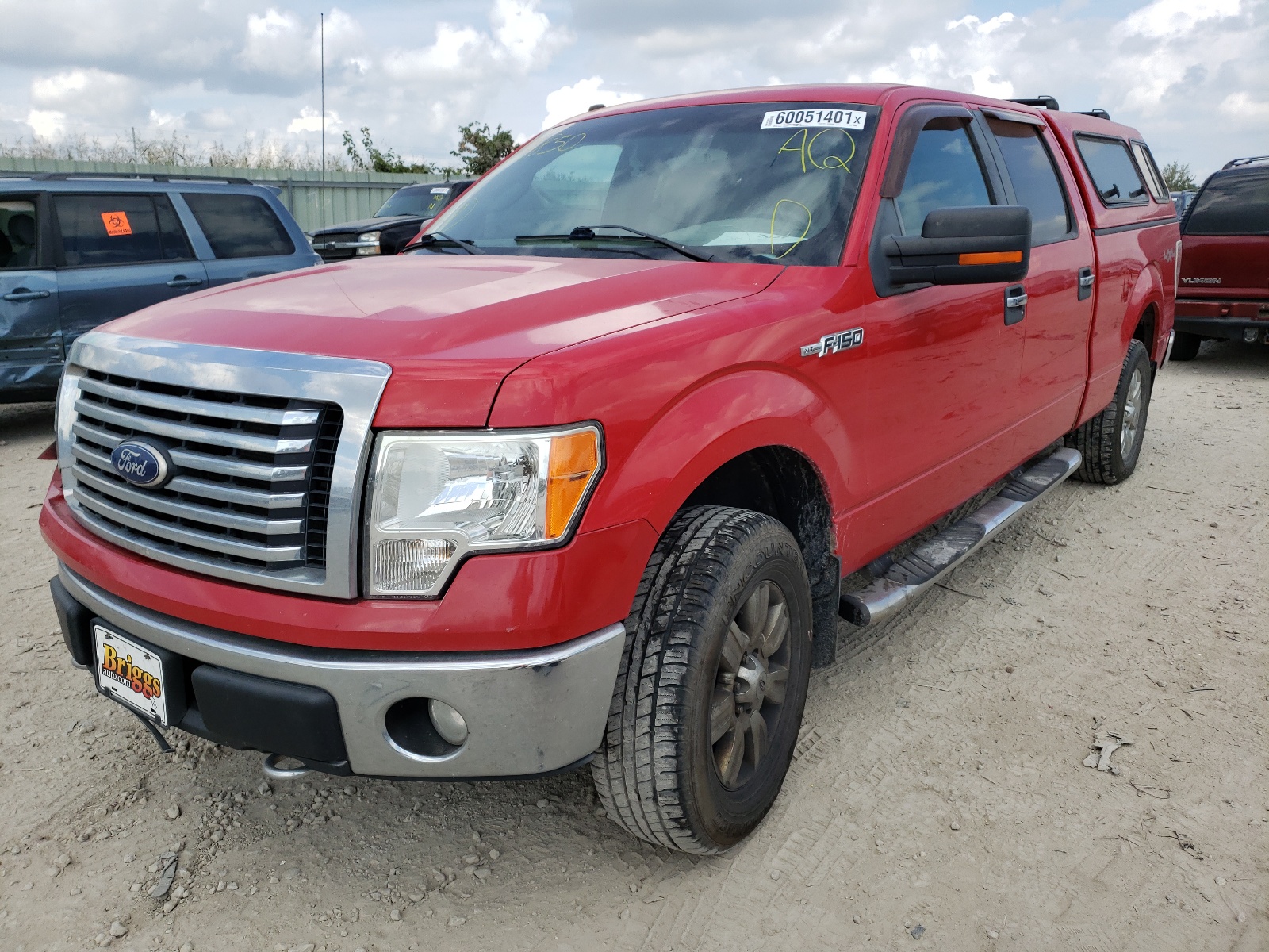 Photo 2 from auction – 2010 FORD F150 SUPER with VIN 1FTFW1EV7AKA74850