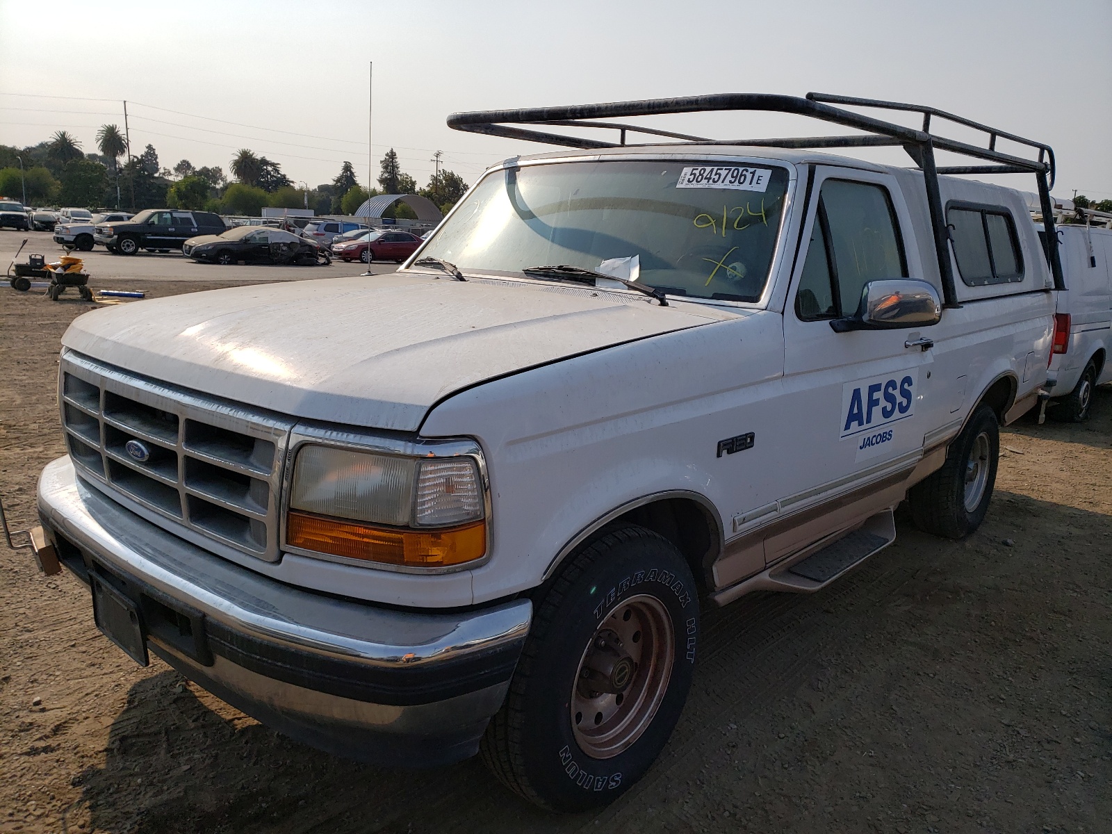 Photo 2 from auction – 1996 FORD F150 with VIN 1FTEF15Y3TLB94518