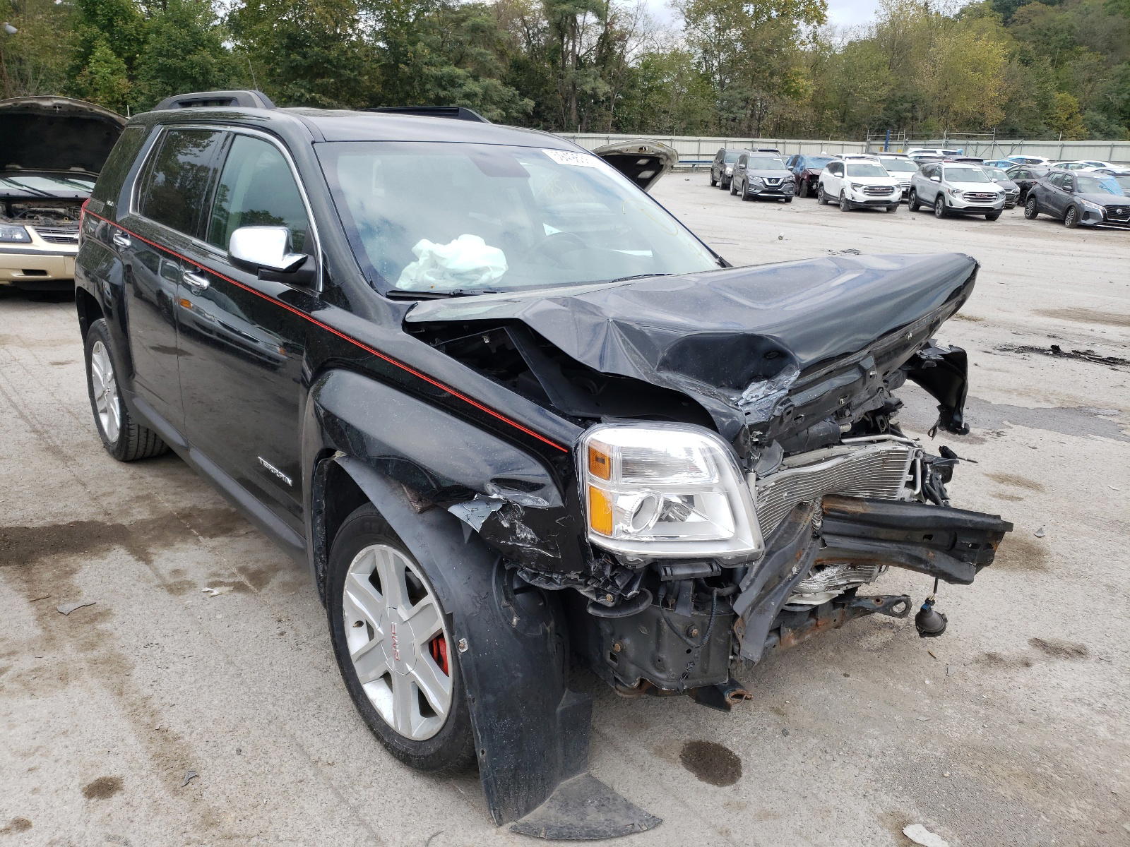 GMC TERRAIN SL 2012 with VIN 2GKFLTEK8C6273104 - Photo from auction