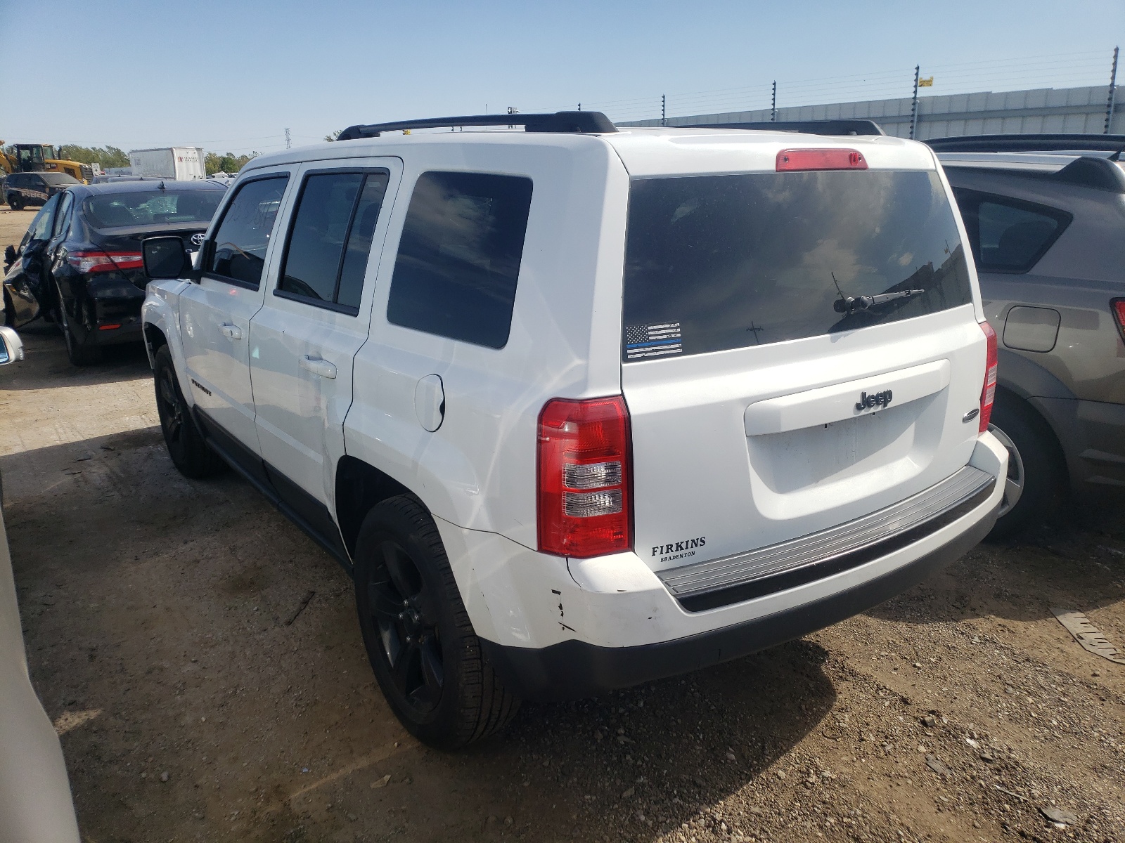 Photo 3 from auction – 2014 JEEP PATRIOT SP with VIN 1C4NJPBA2ED812689