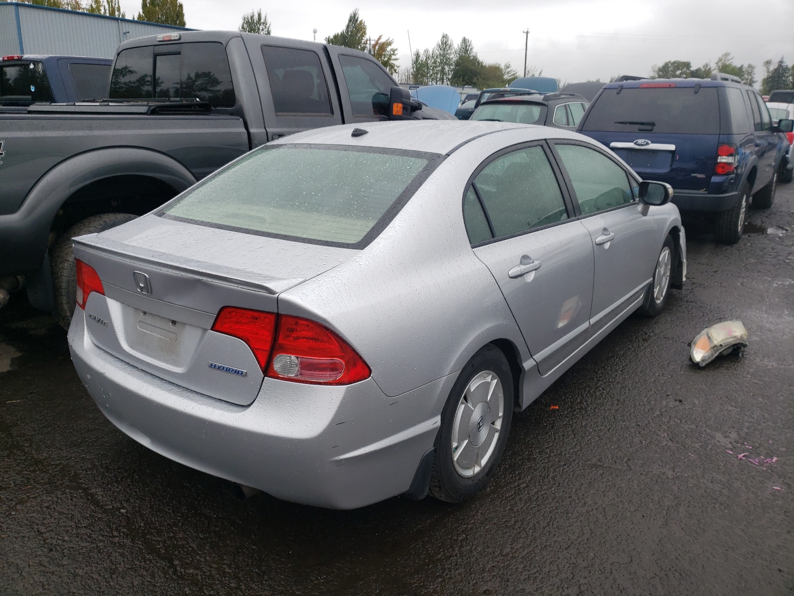 Photo 4 from auction – 2008 HONDA CIVIC HYBR with VIN JHMFA36218S021973