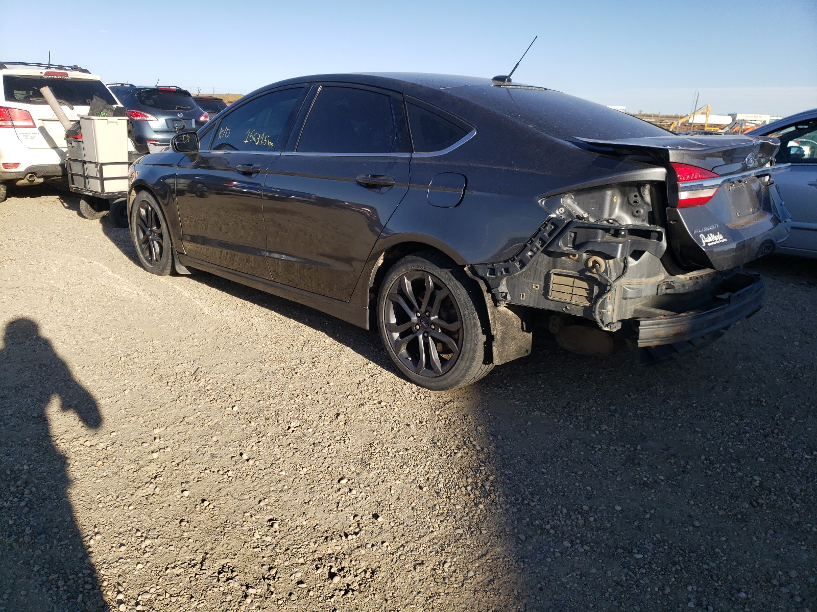 Photo 3 from auction – 2018 FORD FUSION SE with VIN 3FA6P0H76JR123185