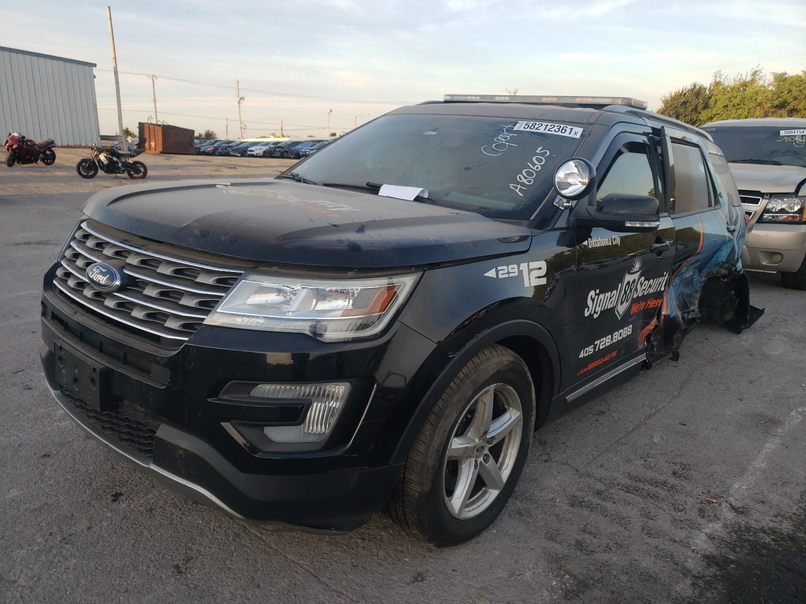 Photo 2 from auction – 2017 FORD EXPLORER X with VIN 1FM5K8D87HGA80605