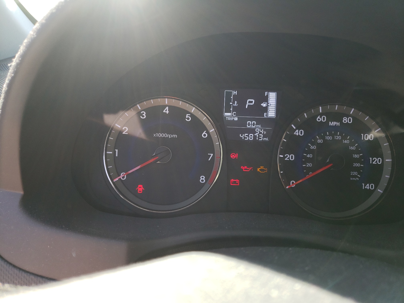 Photo 8 from auction – 2017 HYUNDAI ACCENT SE with VIN KMHCT5AE5HU340384
