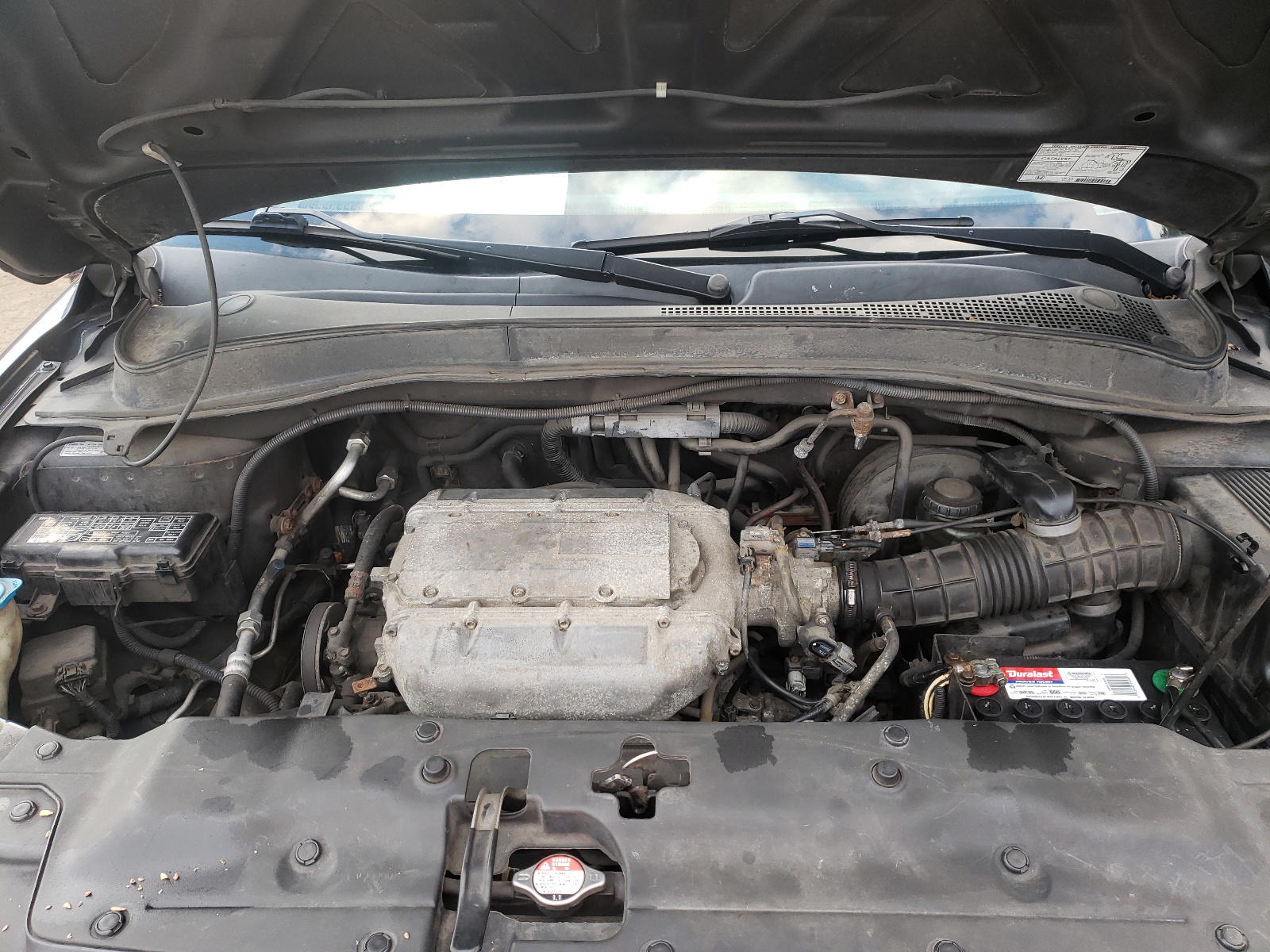 Photo 7 from auction – 2003 HONDA PILOT EXL with VIN 2HKYF18533H512124