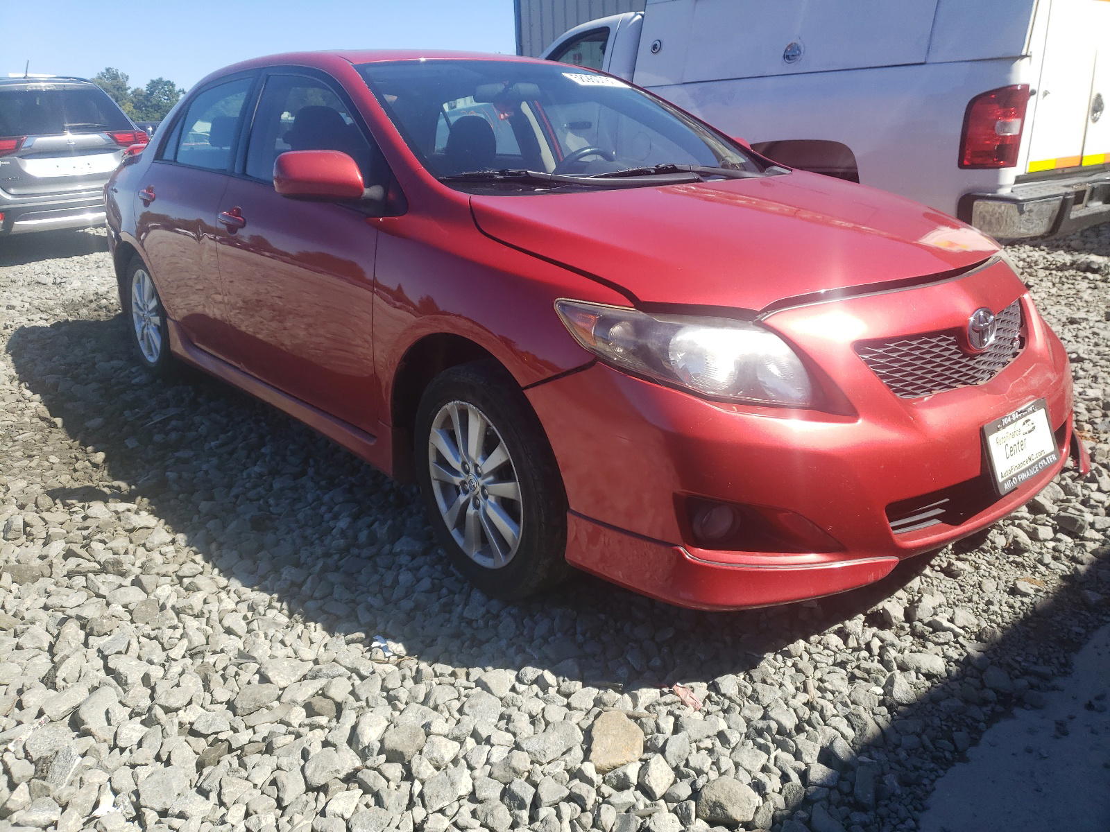 TOYOTA COROLLA BA 2010 with VIN 1NXBU4EEXAZ288270 - Photo from auction