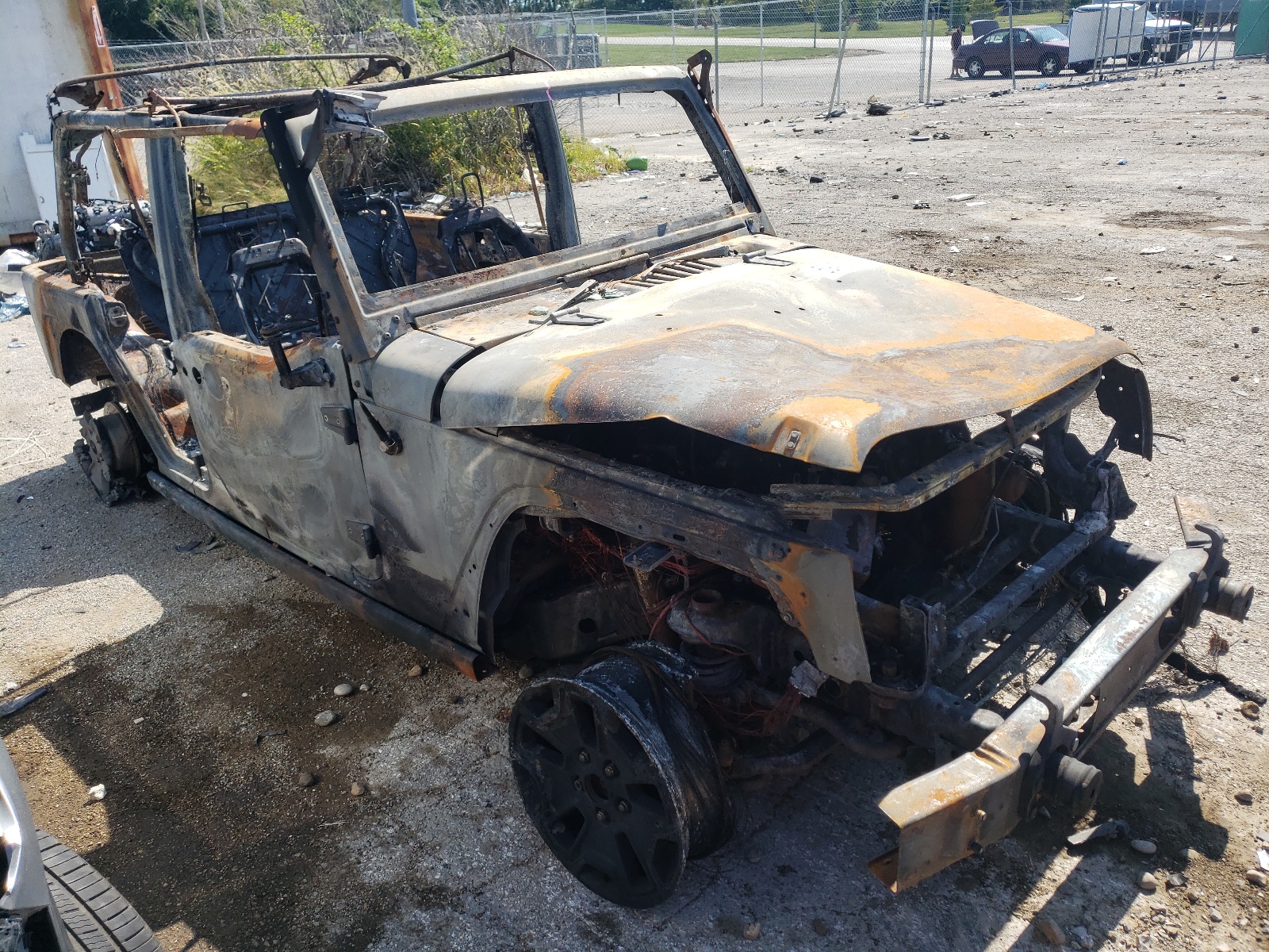 Photo 10 from auction – 2015 JEEP WRANGLER U with VIN 1C4BJWDGXFL640370