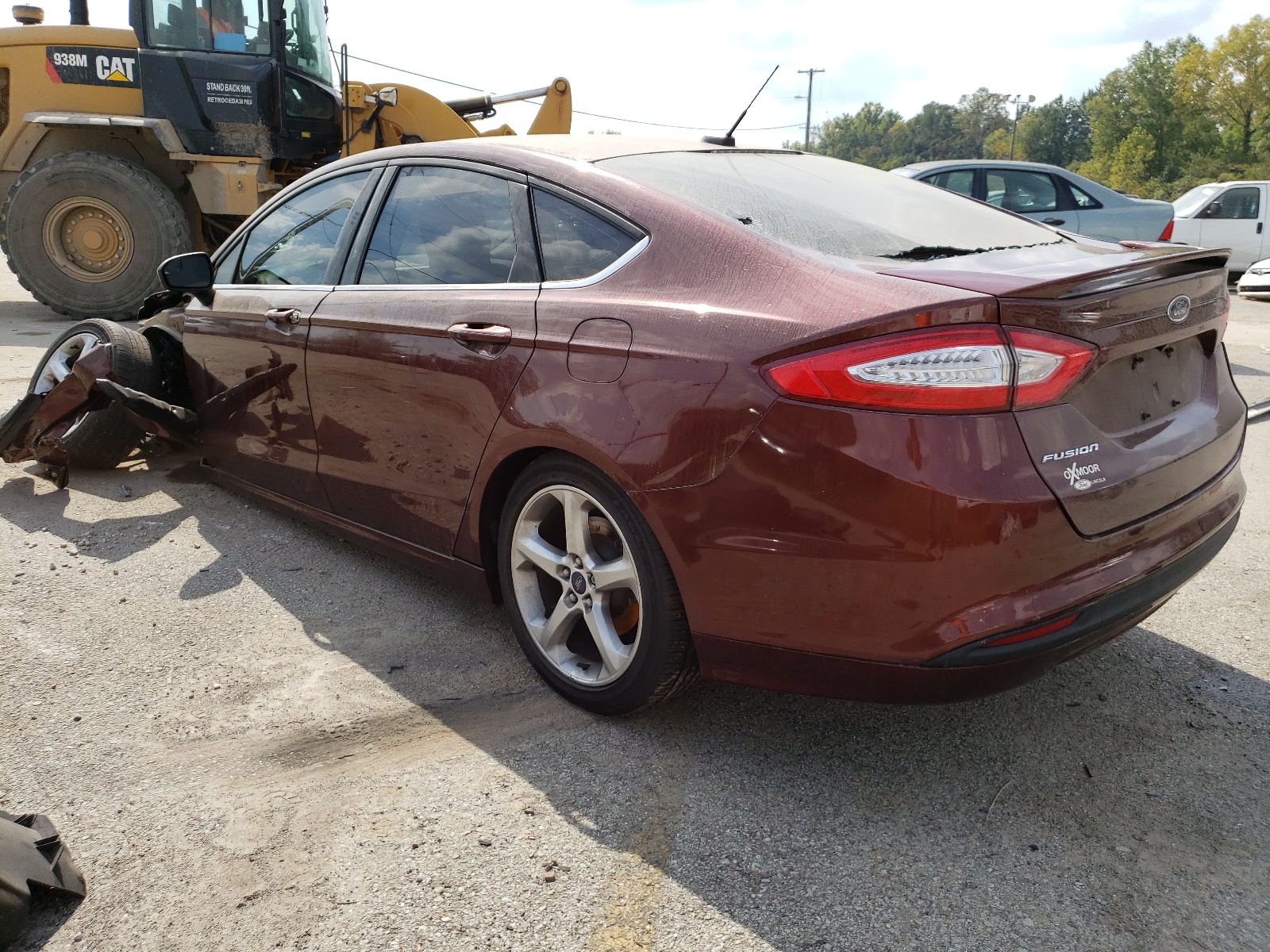 Photo 3 from auction – 2016 FORD FUSION S with VIN 3FA6P0G74GR295872