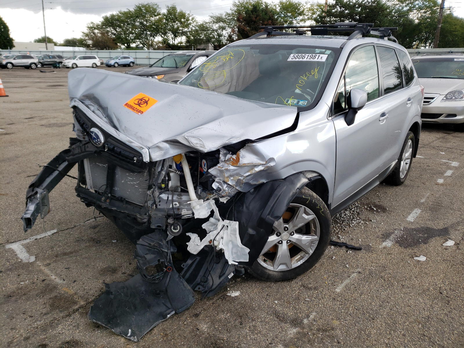 Photo 2 from auction – 2015 SUBARU FORESTER with VIN JF2SJARC1FH563157