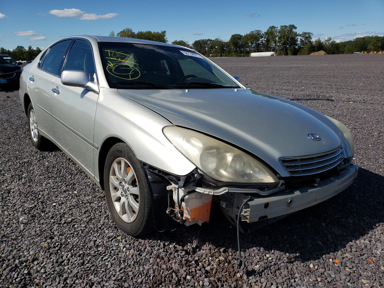 LEXUS ES 330 2004 with VIN JTHBA30G445013300 - Photo from auction