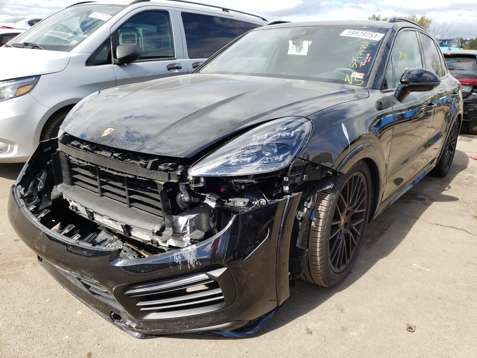 Photo 2 from auction – 2021 PORSCHE CAYENNE GT with VIN WP1AG2AY3MDA34219