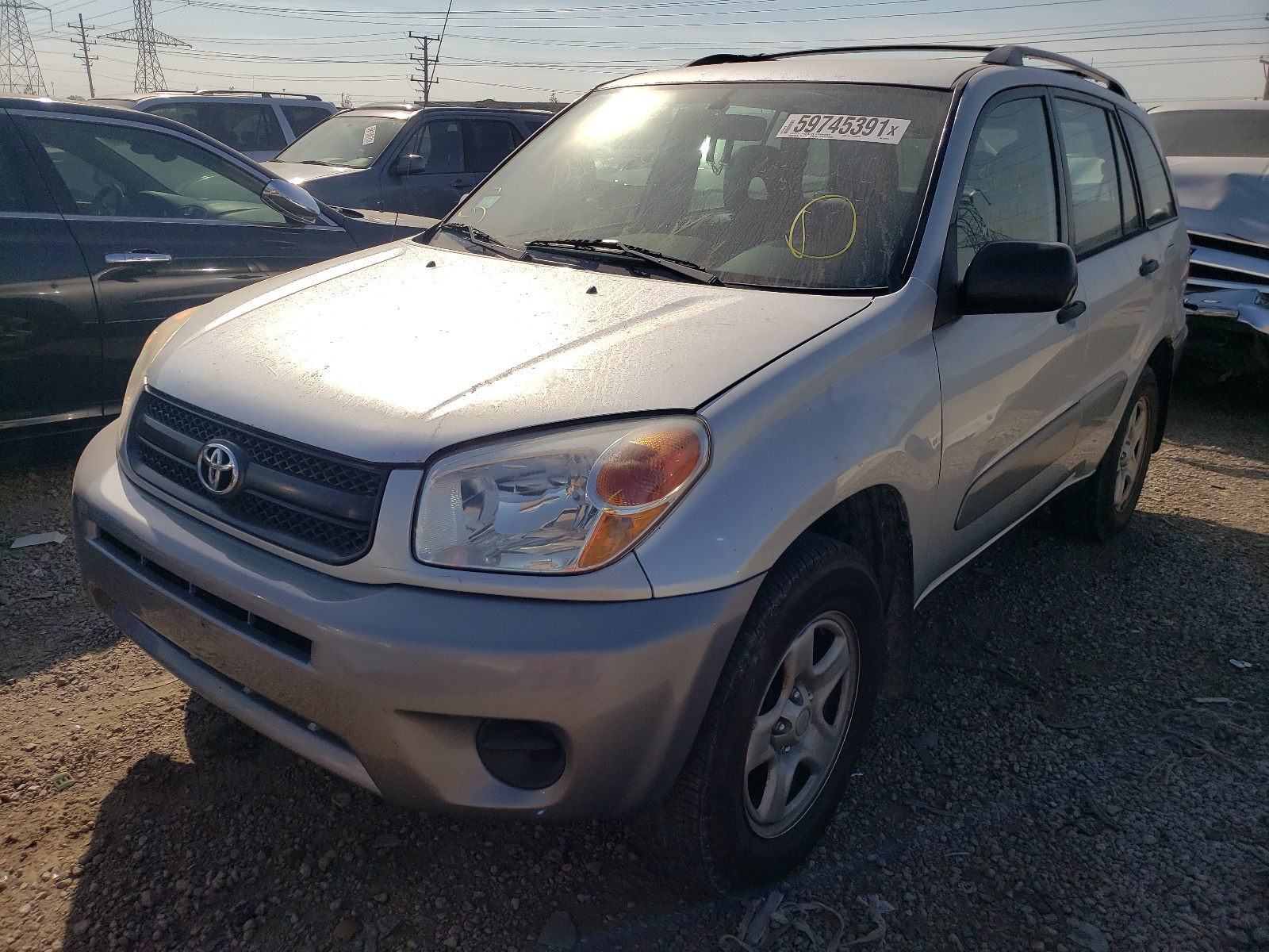 Zdjęcie 2 z aukcji – 2004 TOYOTA RAV4 z VIN JTEGD20V640001617