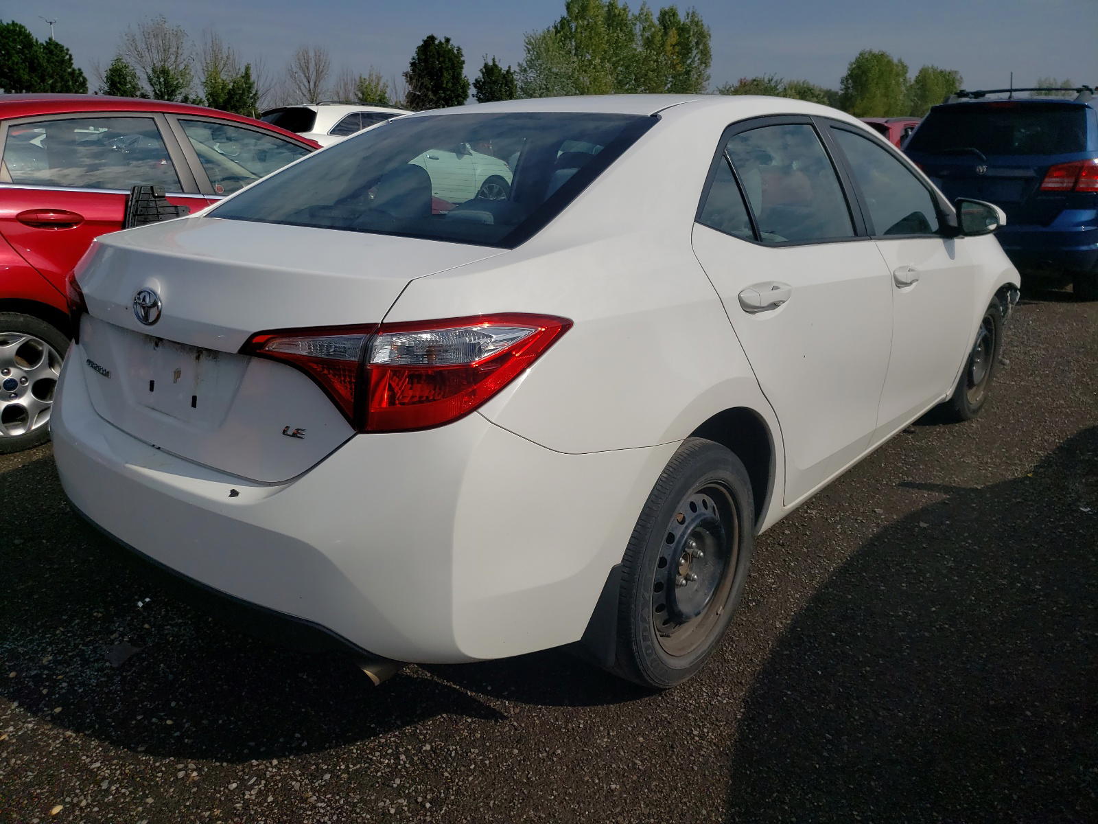 Photo 4 from auction – 2014 TOYOTA COROLLA L with VIN 2T1BURHE3EC013629